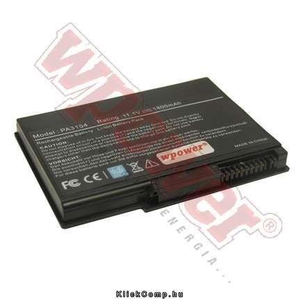 Toshiba PA3154U-2BAS akkumulátor 1800mAh Notebook akku 1 év gar fotó, illusztráció : NBTS0061-1800-LI-B