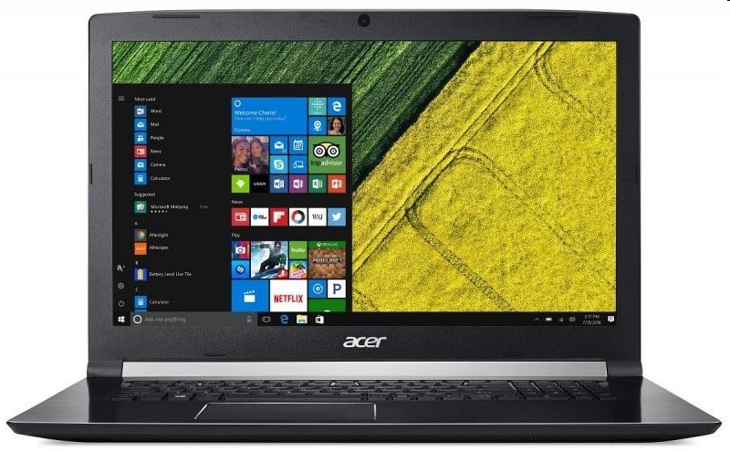 Acer Aspire laptop 17,3  FHD IPS i5-8300H 8GB 256GB+1TB GTX-1050-4GB A717-72G-5 fotó, illusztráció : NH.GXDEU.017