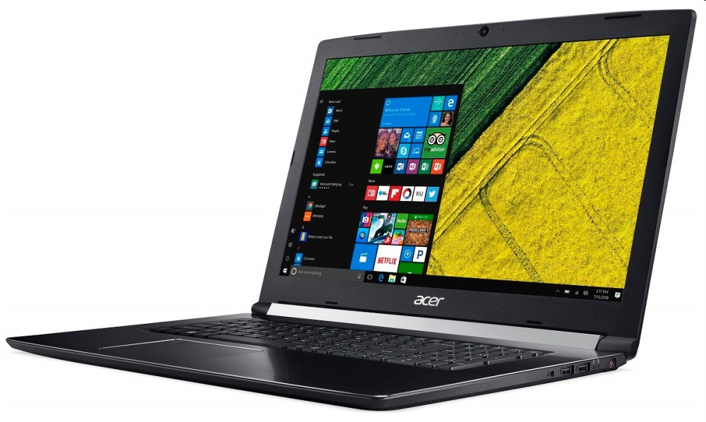 Acer Aspire laptop 17,3  FHD IPS i7-8750H 8GB 128GB+1TB GTX-1060-6GB A717-72G-7 fotó, illusztráció : NH.GXEEU.002
