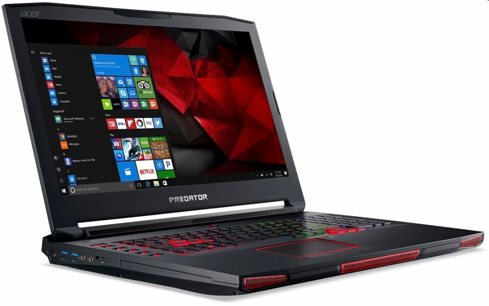 Acer Predator laptop 17,3  FHD IPS i7-7820HK 16GB 256GB+1TB GTX-1080-8GB Predat fotó, illusztráció : NH.Q1EEU.022