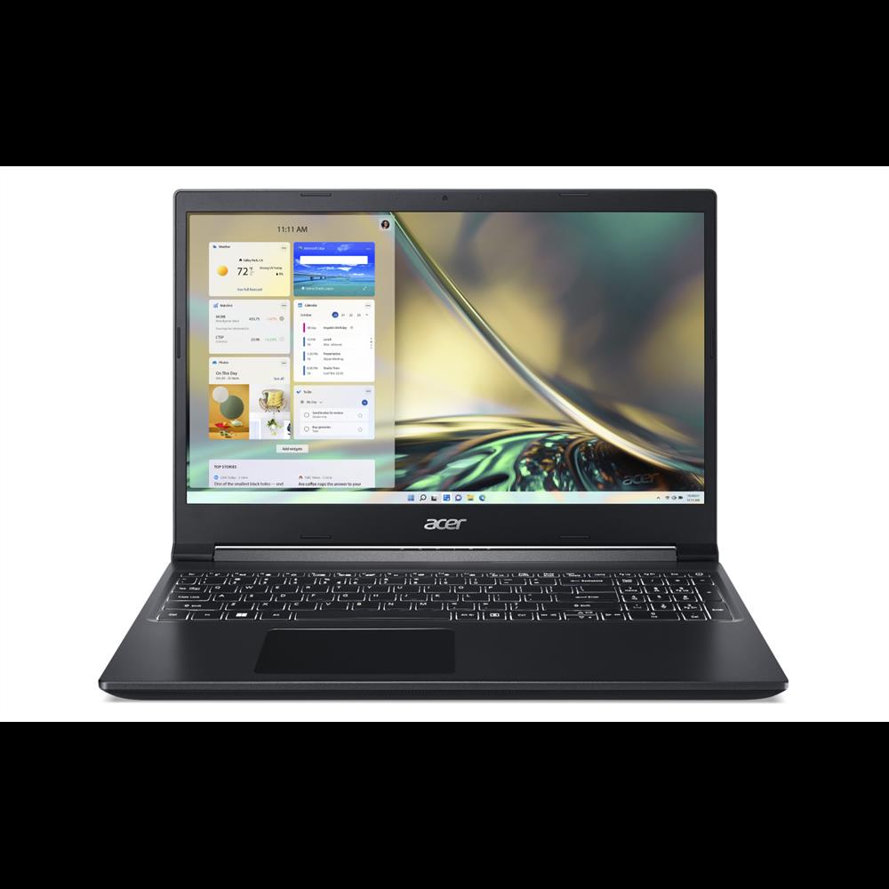 Acer Aspire laptop 15,6  FHD R5-5625U 8GB 512GB RTX3050 DOS fekete Acer Aspire fotó, illusztráció : NH.QHDEU.00H