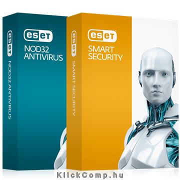 NOD32 ANTIVIRUS ESET Adatvédelmi SW CD 1 USER 1ÉV BOX fotó, illusztráció : NOD32WSCDC1U