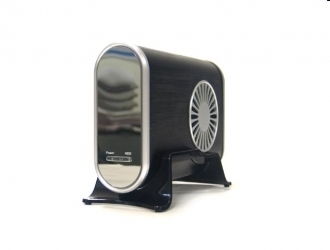 Kis fileserver NAS ,alu,RJ45+USB2,3.5 sata fotó, illusztráció : NSB3AS