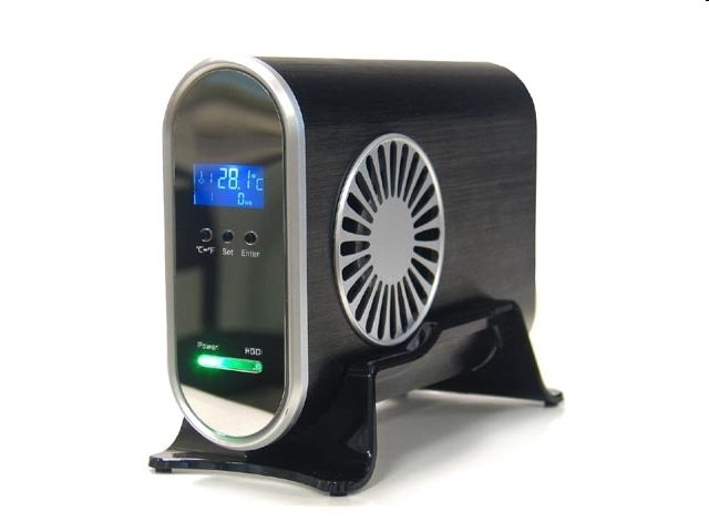 Kis file-server NAS ,alu,RJ45+USB2,3.5sataKIJELZŐ fotó, illusztráció : NSB3AST