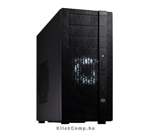 N600 táp nélküli fekete ATX ház fotó, illusztráció : NSE-600-KKN1
