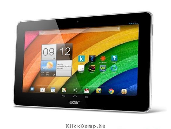 Acer A3-A10-81251G01N 10  16GB Wi-Fi fehér tablet fotó, illusztráció : NT.L29EE.005