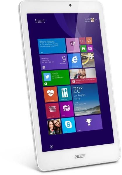 Tablet-PC 8  32GB Wi-Fi Windows 10 fehér Acer Iconia W1-810-11M2 fotó, illusztráció : NT.L7GEU.004