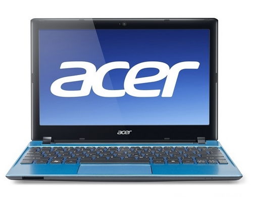 ACER Aspire One AO756-987BCBB 11,6 PDC 987 1,5GHz/4GB/500GB/Linux/Kék netbook 2 fotó, illusztráció : NU.SH0EU.008