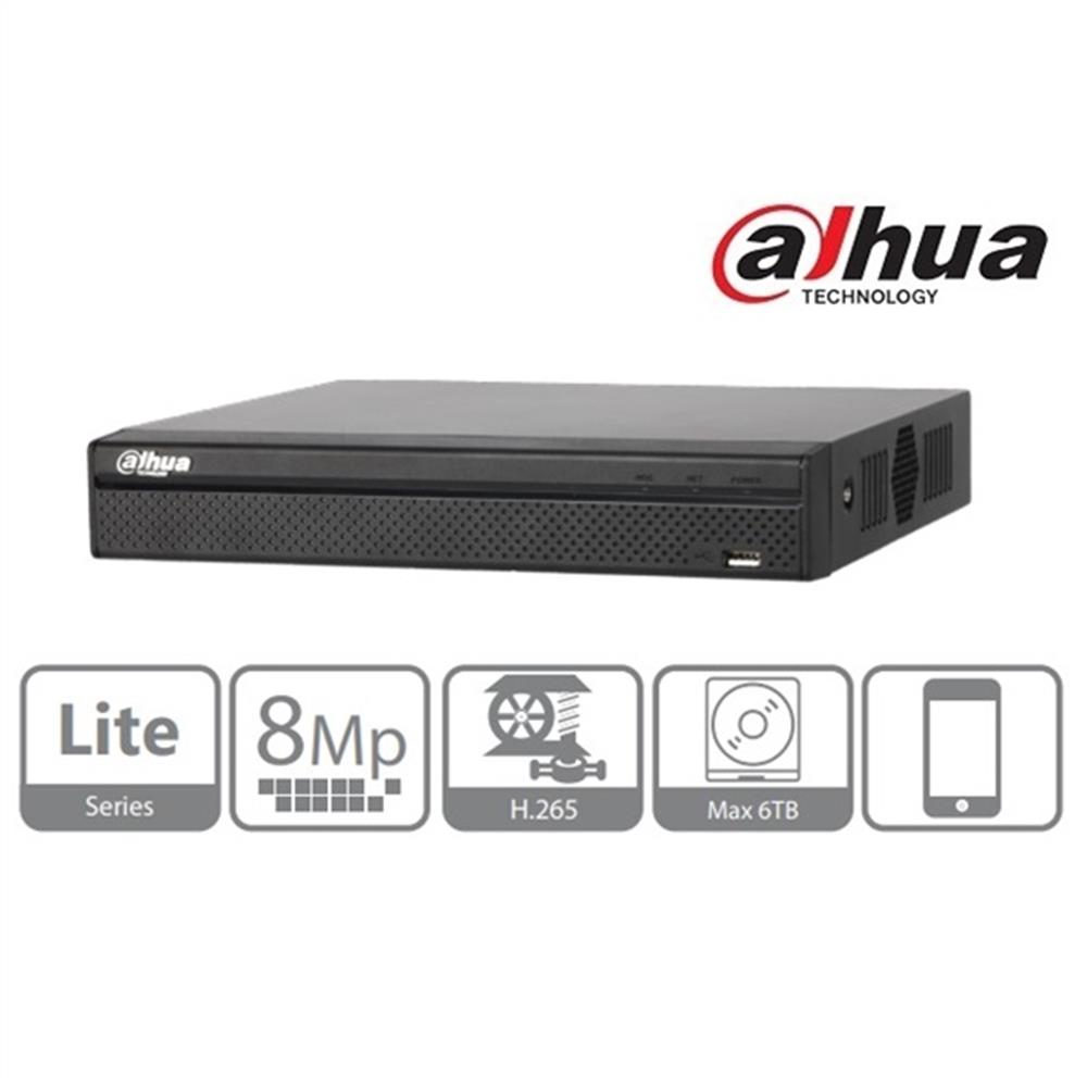 NVR 4 csatorna, H265, 80Mbps rögzítési sávszélesség, HDMI+VGA, 2xUSB, 1x Sata, fotó, illusztráció : NVR2104HS-P-4KS2