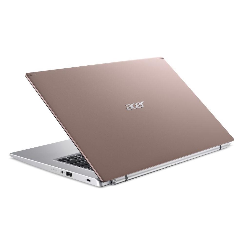 Acer Aspire laptop 14  FHD i3-1115G4 8GB 256GB MX350 NoOS pink Acer Aspire 5 fotó, illusztráció : NX.A20EU.003