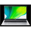Acer Aspire laptop 15,6" FHD N4500 4GB 128GB UHD W11 ezüst Acer Aspire 3