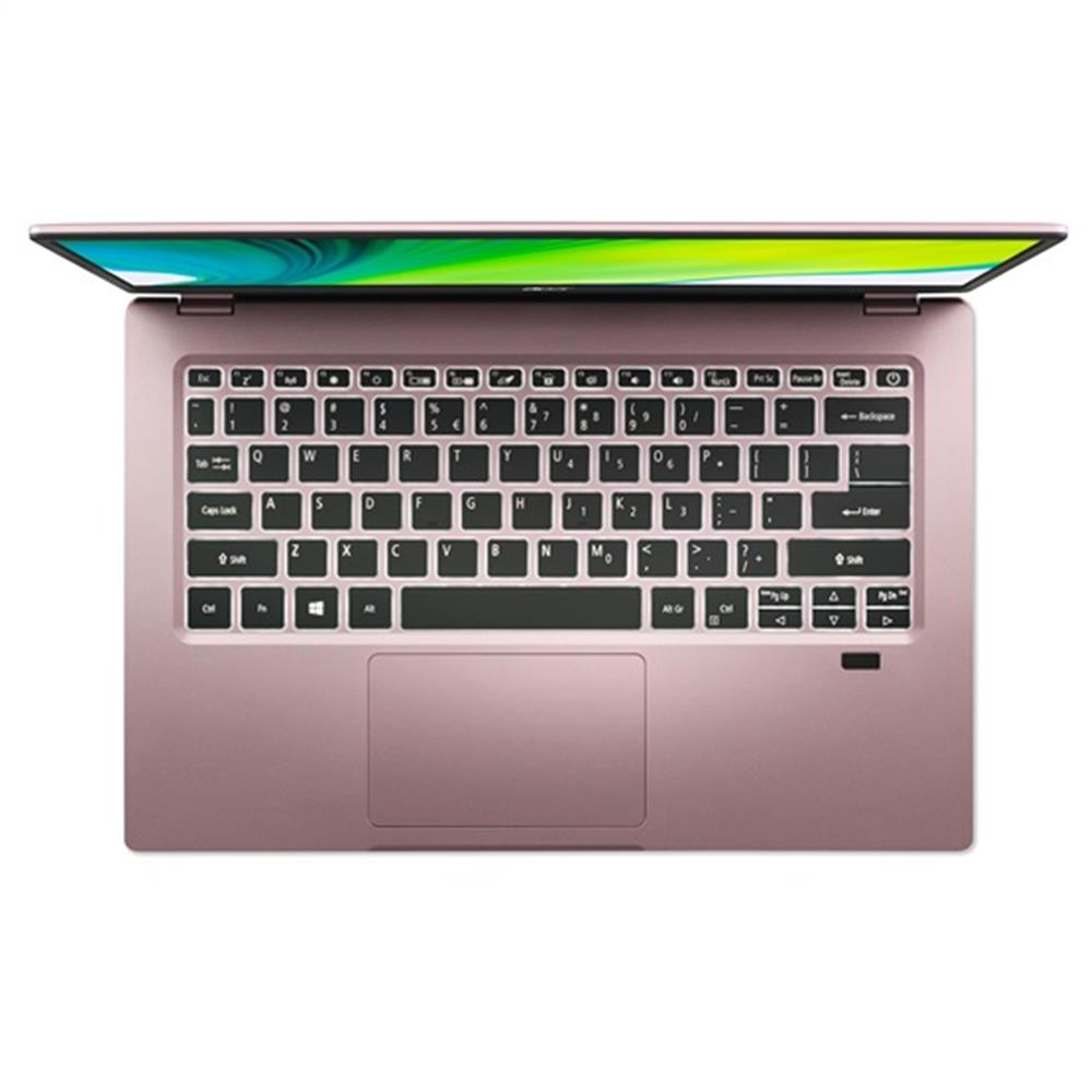 Acer Swift laptop 14  FHD N6000 8GB 512GB UHD W11 pink Acer Swift 1 fotó, illusztráció : NX.A9UEU.00K