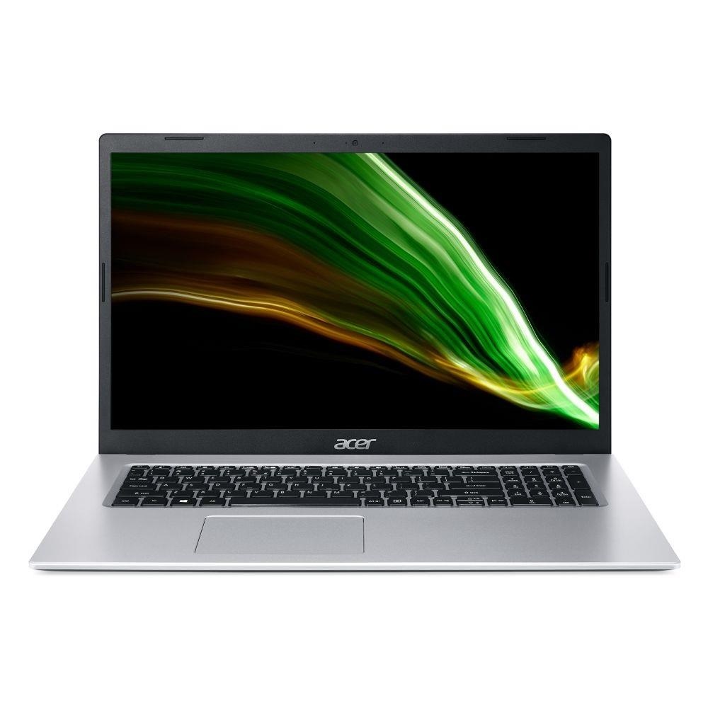 Acer Aspire laptop 17,3  HD+ i3-1115G4 8GB 256GB UHD NOOS ezüst Acer Aspire 3 fotó, illusztráció : NX.AD0EU.00R