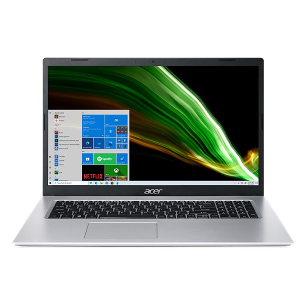 Acer Aspire laptop 17,3  FHD i5-1135G7 8GB 512GB MX350 W11 ezüst Acer Aspire 3 fotó, illusztráció : NX.ADBEU.016_B0H