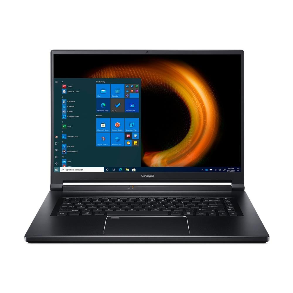 Acer ConceptD laptop 16  3K i7-11800H 16GB 1TB RTXA3000 W11Pro fekete Acer Conc fotó, illusztráció : NX.C6AEU.007