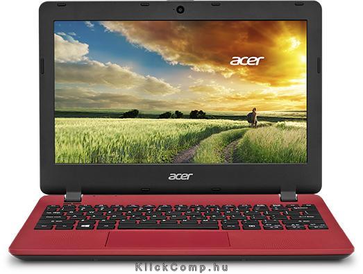Acer Aspire ES1 mini laptop 11,6  N3710 4GB 500GB piros netbook ES1-131-P3AK fotó, illusztráció : NX.G17EU.008