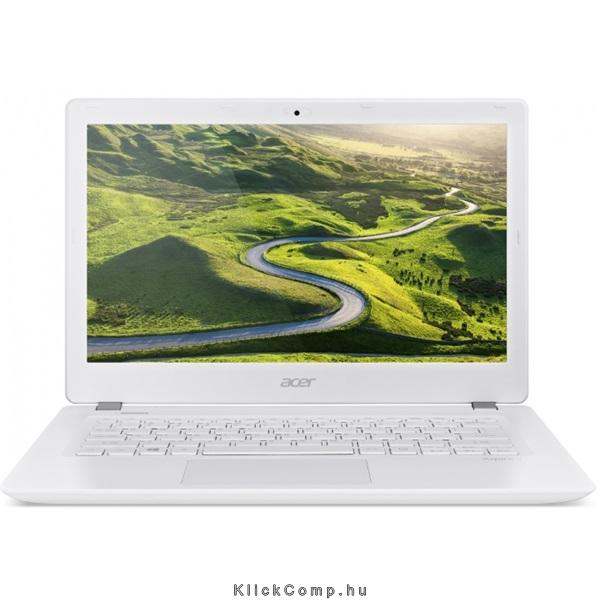Acer Aspire V3 laptop 13.3  i5-6200U 8GB 256GB SSD No ODD No OS Fehér V3-372-51 fotó, illusztráció : NX.G7AEU.006