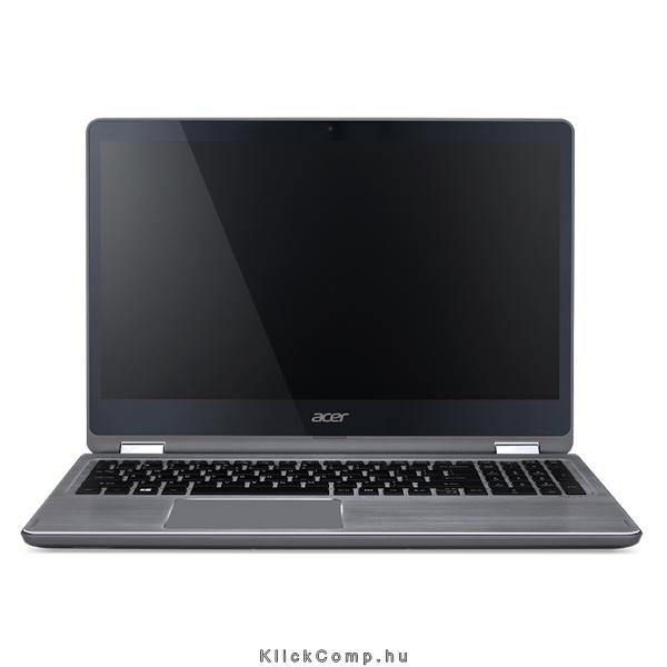 Acer Aspire R5 laptop 15,6  FHD i7-6500U 8GB 256GB Win10 ezüst R5-571T-76MM fotó, illusztráció : NX.GCCEU.004
