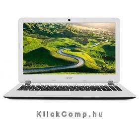 Acer Aspire ES1 laptop 15,6  i5-6200U 4GB 500GB fehér notebook ES1-572-53SR fotó, illusztráció : NX.GD2EU.001