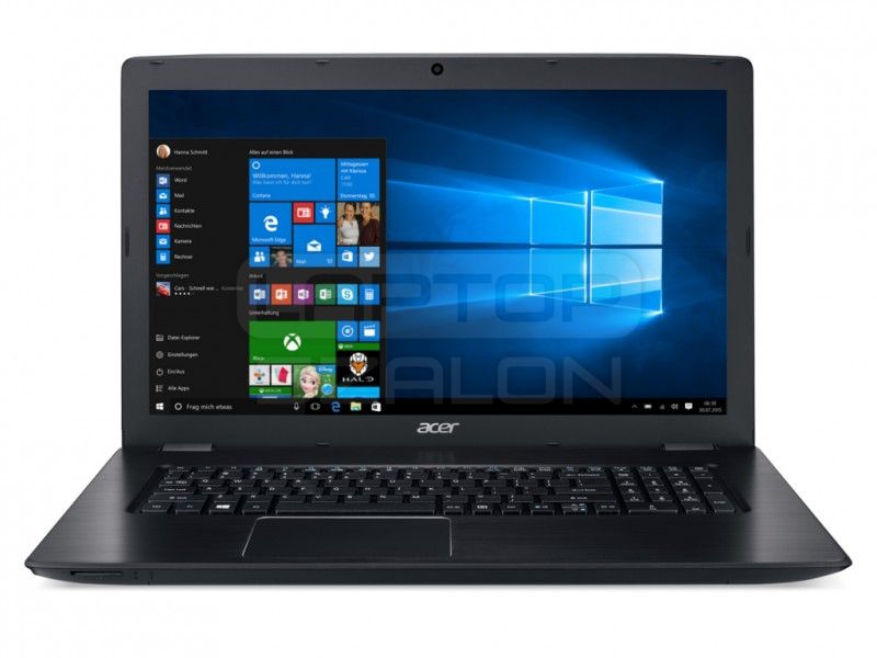 Acer Aspire E5 laptop 17,3 i3-6006U 4GB 1TB GF-940MX-2GB E5-774G-39JF Fekete fotó, illusztráció : NX.GG7EU.035