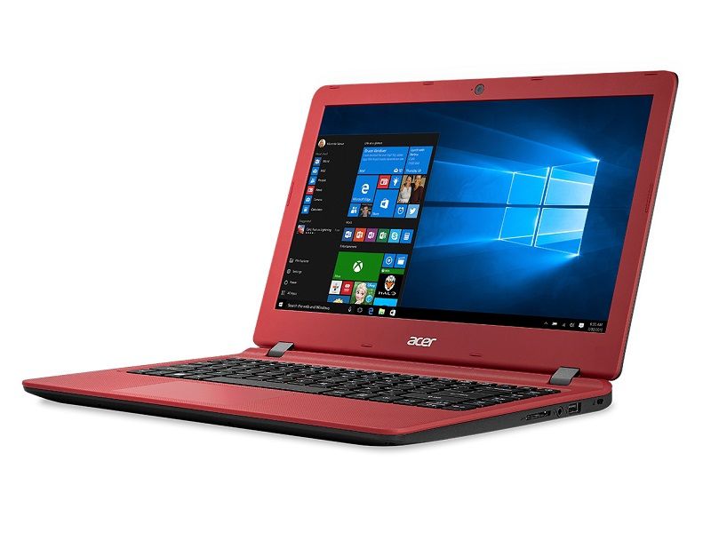 Acer Aspire ES1 laptop 13,3  N3350 4GB eMMC 32GB ES1-332-C4AR Fekete/Piros Win1 fotó, illusztráció : NX.GHMEU.002