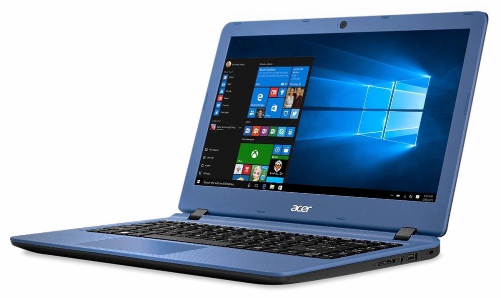 Acer Aspire ES1 laptop 13,3  N3350 4GB eMMC 32GB ES1-332-C8NH Fekete/Kék Win10H fotó, illusztráció : NX.GHNEU.002