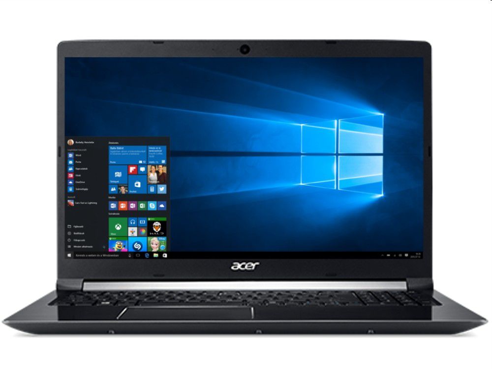 Acer Aspire 7 laptop 15,6  FHD IPS i5-7300HQ 4GB 128GB+1TB GTX-1050-2GB Win10 A fotó, illusztráció : NX.GP8EU.003