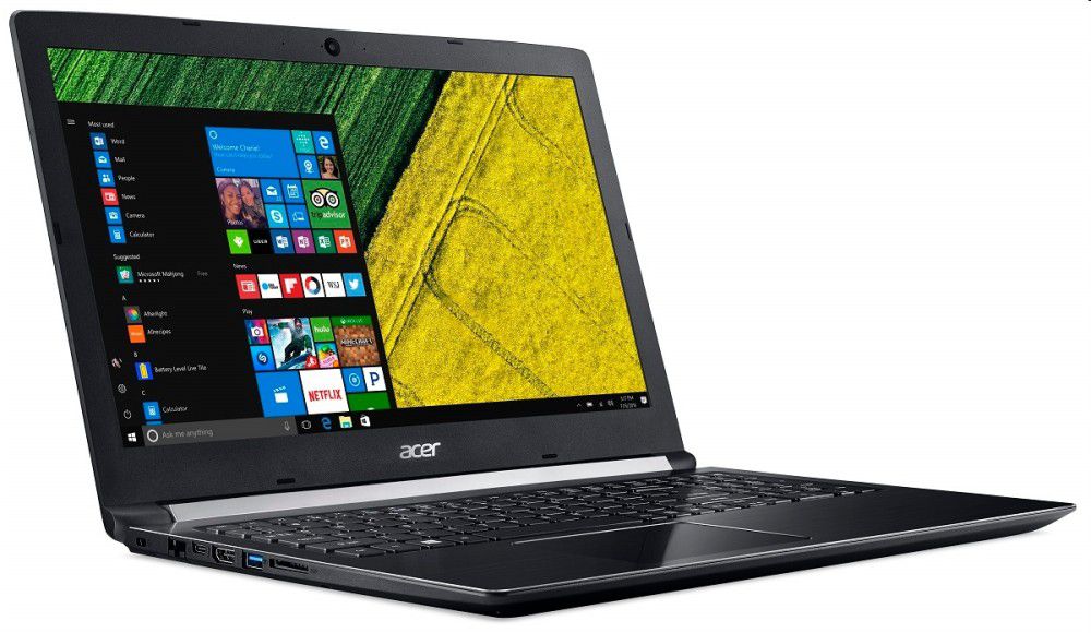 Acer Aspire laptop 15,6  FHD IPS FX-9800P 4GB 1TB  A515-41G-F8KM Fekete  Endles fotó, illusztráció : NX.GPYEU.035