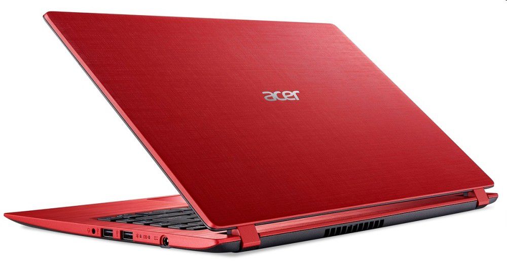 Acer Aspire laptop 14  N3350 4GB 32GB Int. VGA Win10 piros A114-31-C64H fotó, illusztráció : NX.GQAEU.006