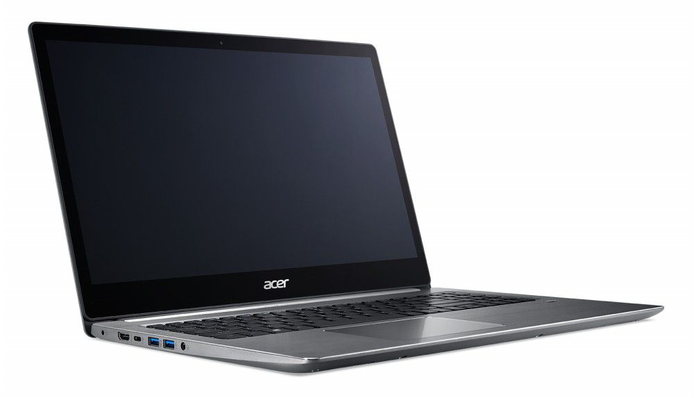 Acer Swift laptop 15,6  FHD IPS Üveg i5-8250U 8GB 256GB PCIe SSD Szürke SF315-5 fotó, illusztráció : NX.GSHEU.001