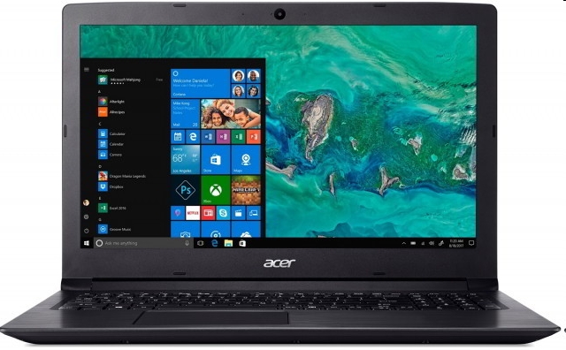 Acer Aspire laptop 15,6  AMD Ryzen 3-2200U 4GB 256GB Int. VGA Win10 A315-41-R60 fotó, illusztráció : NX.GY9EU.030