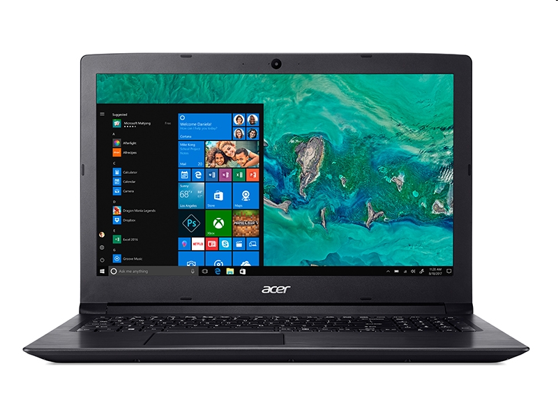 ACER Aspire laptop 15.6  FHD i5-8250U 4GB 1TB MX130  Win10Home ACER Aspire A315 fotó, illusztráció : NX.H1AEU.004