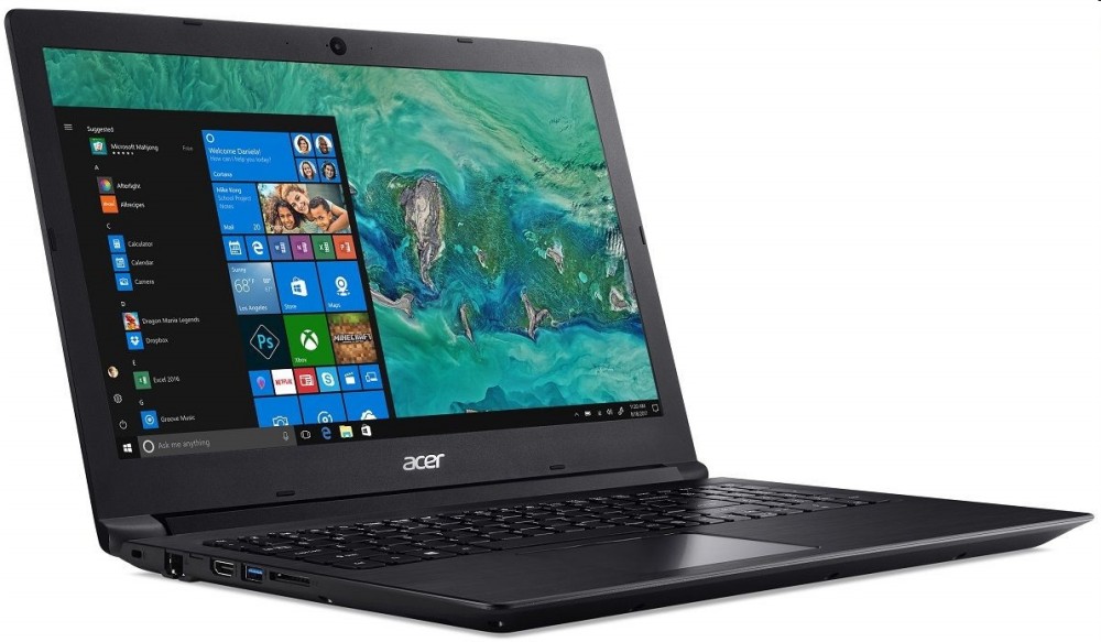 Acer Aspire laptop 15,6  i3-7020U 4GB 256GB Int. VGA A315-53-38A5 fotó, illusztráció : NX.H2BEU.002