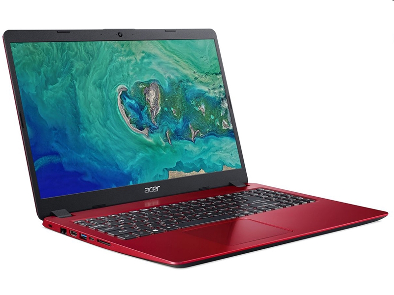 Acer Aspire laptop 15,6  FHD IPS i5-8265U 4GB 1TB MX150-2GB piros Aspire A515-5 fotó, illusztráció : NX.H5GEU.001