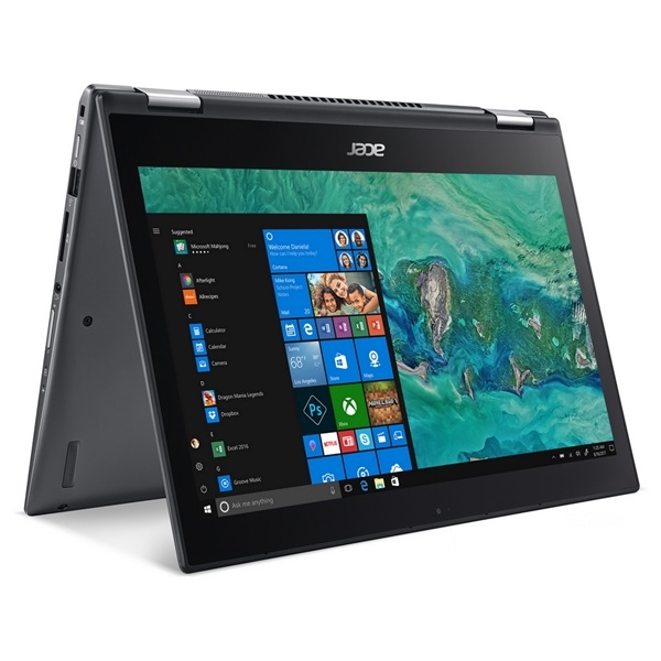 Acer Spin laptop 13,3  FHD IPS i3-8145U 8GB 256GB Int. VGA Win10 szürke Acer Sp fotó, illusztráció : NX.H62EU.027