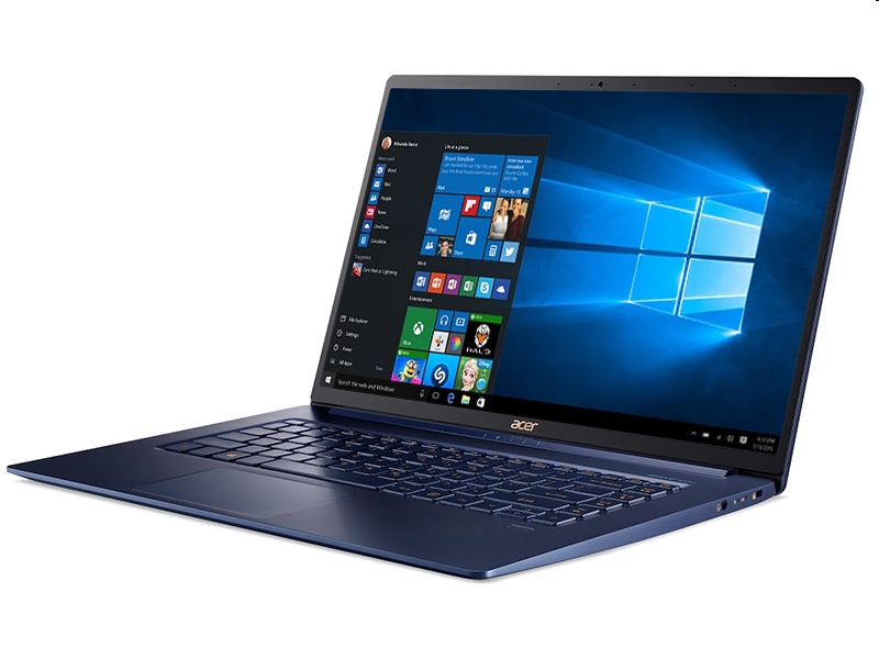 Acer Swift laptop 15,6  FHD IPS i5-8265U 8GB 256GB Win10 kék Swift 5 SF515-51T- fotó, illusztráció : NX.H69EU.001