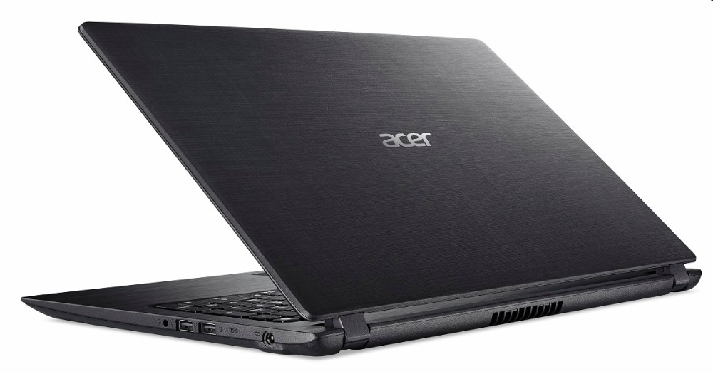 Acer Aspire laptop 15,6  i3-7020U23 4GB 1TB Int. VGA fekete Aspire A315-51-3369 fotó, illusztráció : NX.H9EEU.002