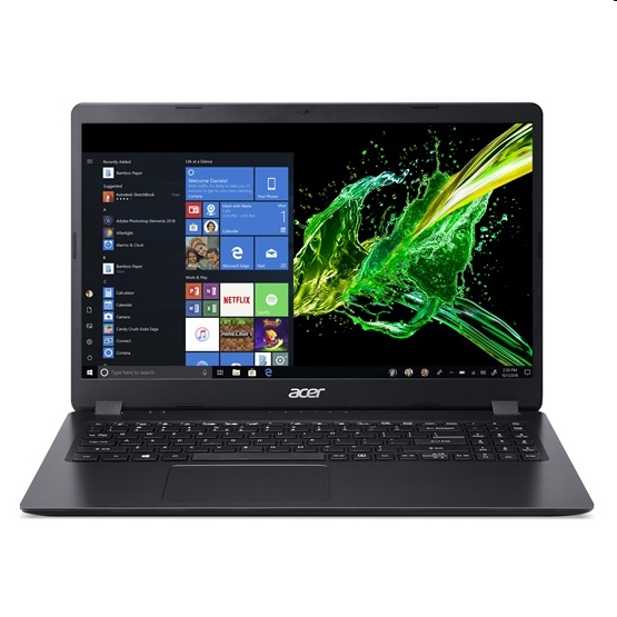 Acer Aspire laptop 15,6  i3-7020U 4GB 256GB SSD Win10H Acer Aspire 3 A315-54K-3 fotó, illusztráció : NX.HEEEU.021