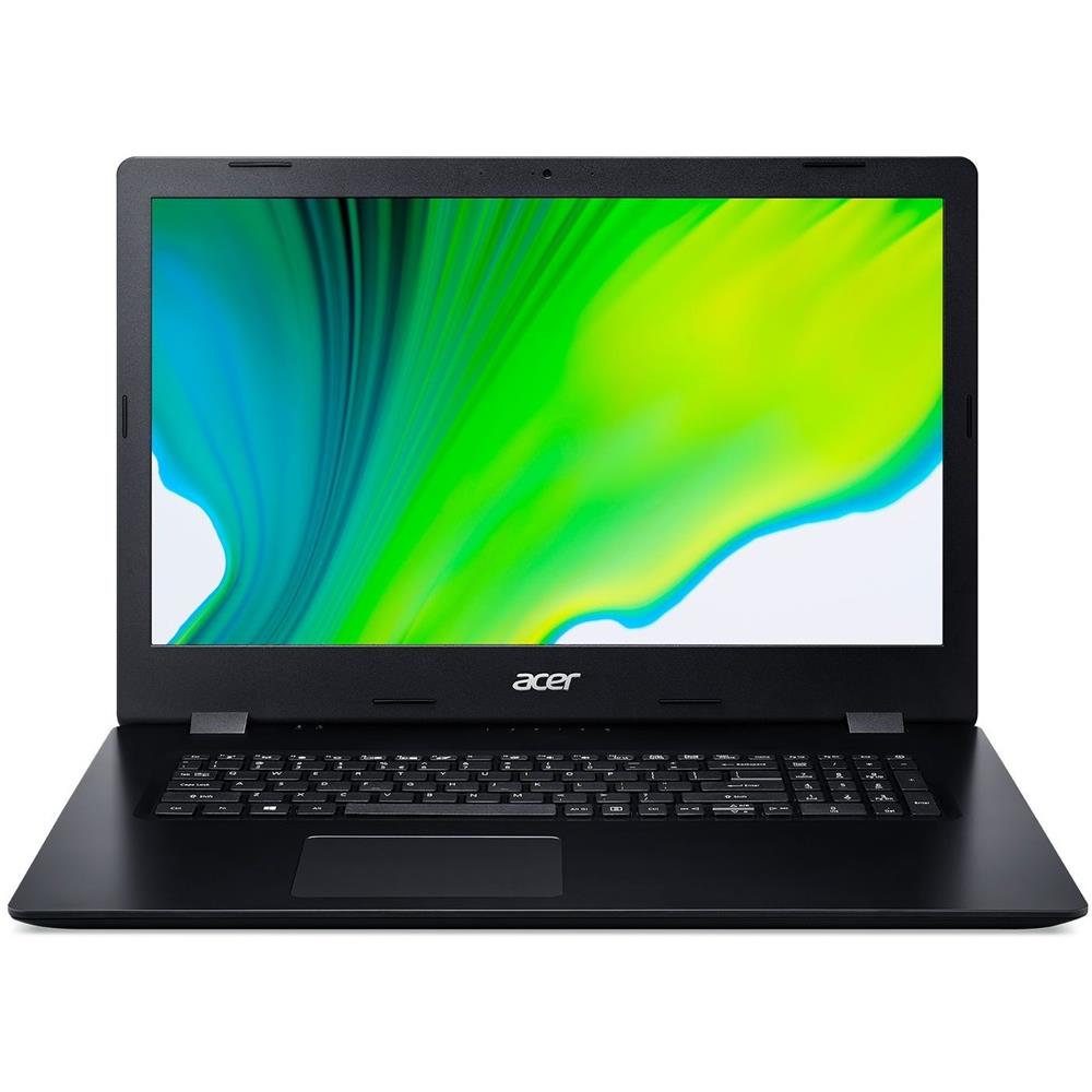 Acer Aspire laptop 17,3  FHD i3-1005G1 8GB 256GB UHD DOS fekete Acer Aspire 3 fotó, illusztráció : NX.HZWEU.013