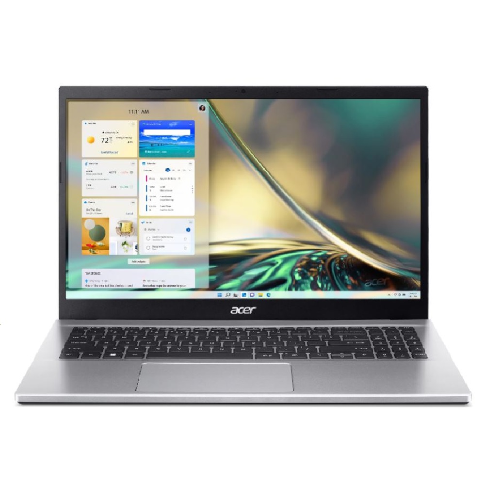 Acer Aspire laptop 15,6  FHD i3-1215U 8GB 256GB UHD DOS ezüst Acer Aspire 3 fotó, illusztráció : NX.K6TEU.002