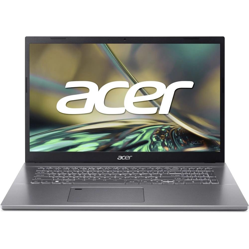 Acer Aspire laptop 17,3  FHD i5-1240P 8GB 512GB RTX2050 DOS szürke Acer Aspire fotó, illusztráció : NX.K9QEU.001