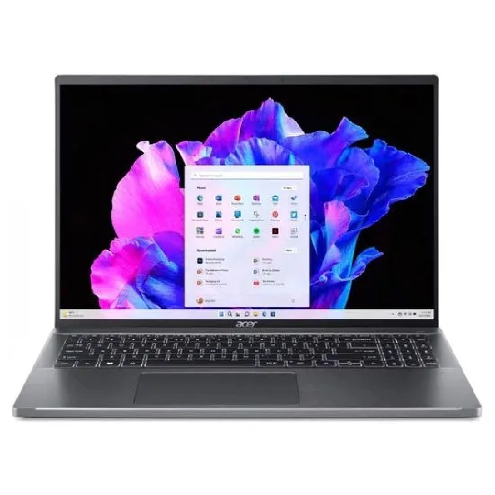 Acer Swift laptop 16  3,2K i5-13500H 16GB 512GB IrisXe W11 szürke Acer Swift Go fotó, illusztráció : NX.KFGEU.007