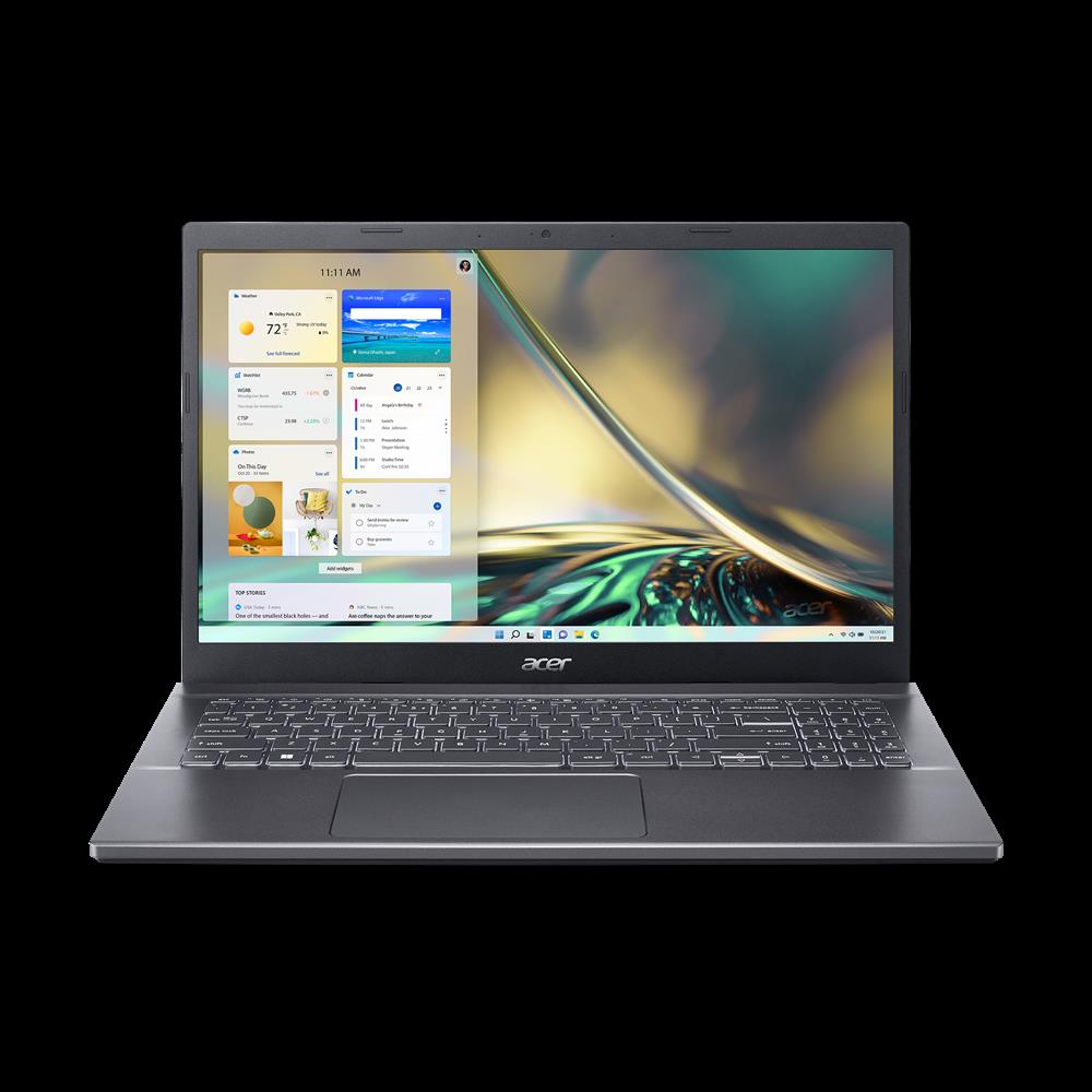 Acer Aspire laptop 15,6  FHD i7-12650H 16GB 512GB UHD DOS fekete Acer Aspire 5 fotó, illusztráció : NX.KN3EU.006
