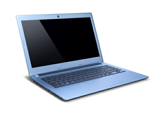 ACER V5-431-967B4G50Mabb 14  notebook PDC 967 1,3GHz/4GB/500GB/DVD író/Win7/Kék fotó, illusztráció : NX.M17EU.003