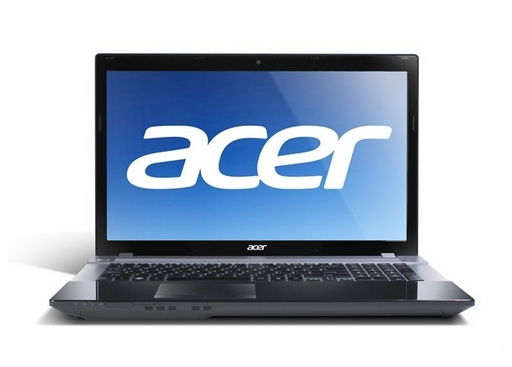 ACER V3-771G-736B8G1.5TMAII 17,3  notebook i7-3630QM 2,4GHz/8GB/2x750GB/DVD író fotó, illusztráció : NX.M1XEU.002