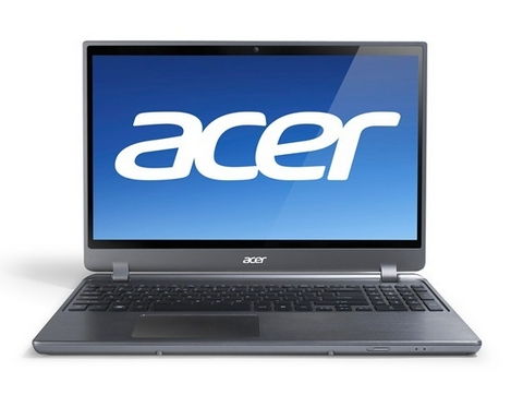 ACER M5-581TG-53316G52MASS 15,6  notebook i5-3317U 1,7GHz/6GB/500GB+20GB SSD/DV fotó, illusztráció : NX.M2GEU.007