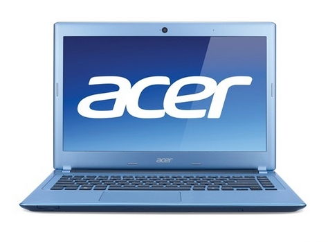 ACER V5-431-987B4G50MABB 14  notebook PDC 987 1,5GHz/4GB/500GB/DVD író/Kék fotó, illusztráció : NX.M4MEU.001