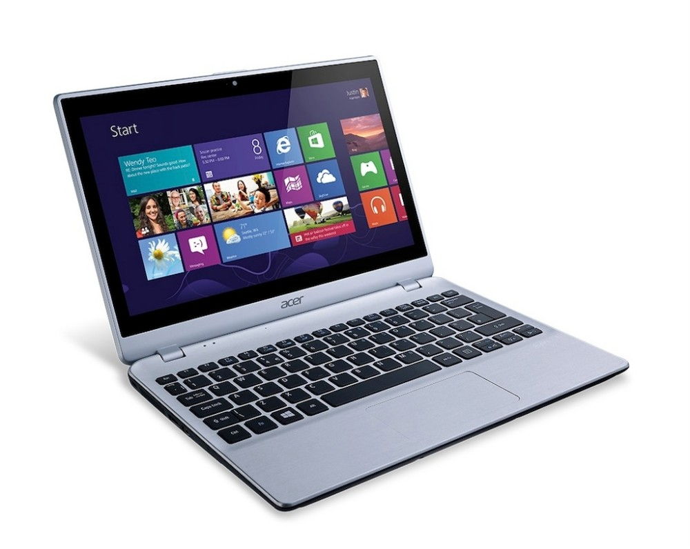 Netbook ACER MiniV5-122P-42154G50nbb 11.6  Multi-touch HD LCD, AMD Dual-Core Pr fotó, illusztráció : NX.M90EU.003
