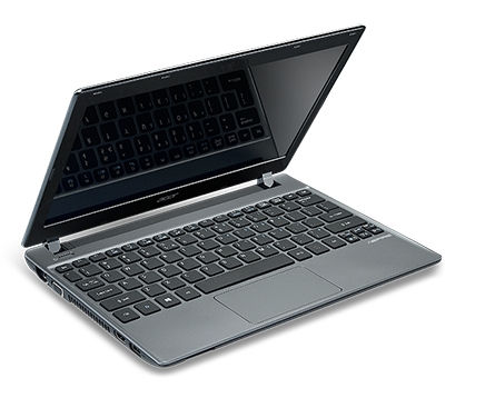 ACER MiniV5-123-12104G50nss 11.6  laptop HD, AMD Dual-Core E1-2100, 4 GB, 500 G fotó, illusztráció : NX.MFREU.001