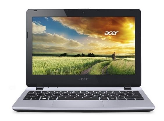 Netbook ACER Aspire E3-111-26Y2 11,6 /Intel Celeron N2830 2,16GHz/4GB/500GB/ezü fotó, illusztráció : NX.MNTEU.002